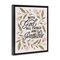 Stupell Industries All Things Possible With God Floating Frame By Muffin Grayson